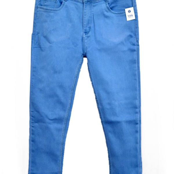 Women Tapered Blue Jeans