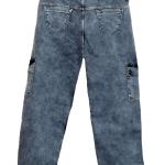 Women Cargo Grey Jeans