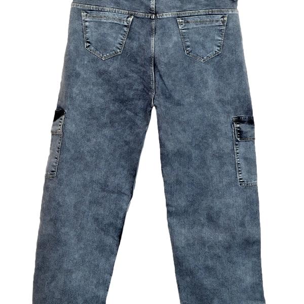 Women Cargo Grey Jeans