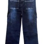 Women Cargo Blue Jeans