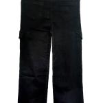 Women Cargo Black Jeans