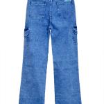 Women Cargo Blue Jeans