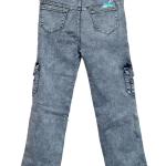 Women Cargo Grey Jeans