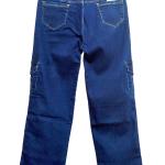 Women Cargo Dark Blue Jeans