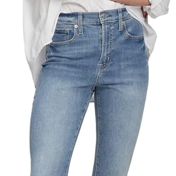 Women Skinny Fit Blue Jeans