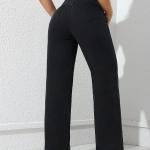 Women Straight Fit Black Jeans