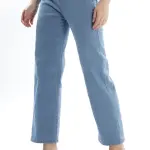 Women Straight Fit Blue Jeans