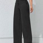 Women Straight Fit Grey Jeans