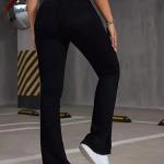 Women Bootcut Fit Black Jeans