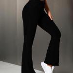 Women Bootcut Fit Black Jeans
