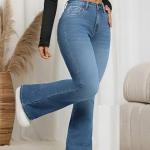 Women Bootcut  Blue Jeans