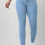 Women Skinny Fit Blue Jeans