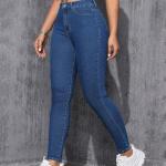 Women Skinny Fit Blue Jeans