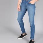 Men Skinny Fit Blue Jeans