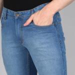 Men Skinny Fit Blue Jeans