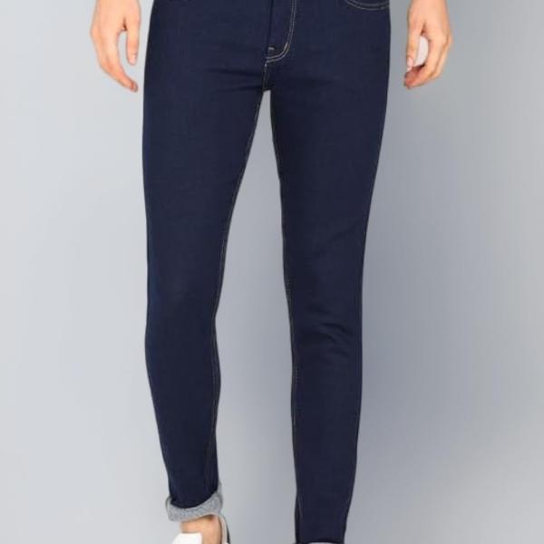 Men Skinny Fit Blue Jeans