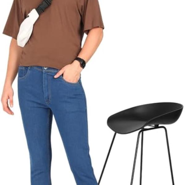 Men Skinny Fit Blue Jeans