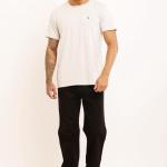 Men Bootcut Fit Black Jeans