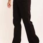 Men Bootcut Fit Black Jeans