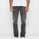 Men Straight Fit Grey Jeans