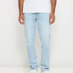 Men Straight Fit Blue Jeans