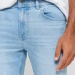 Men Slim Fit Blue Jeans