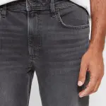 Men Straight Fit Grey Jeans