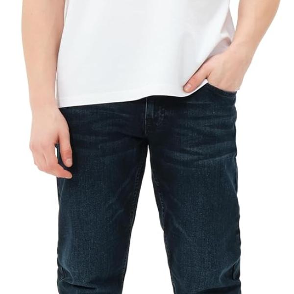 Men Regular Fit Blue Jeans